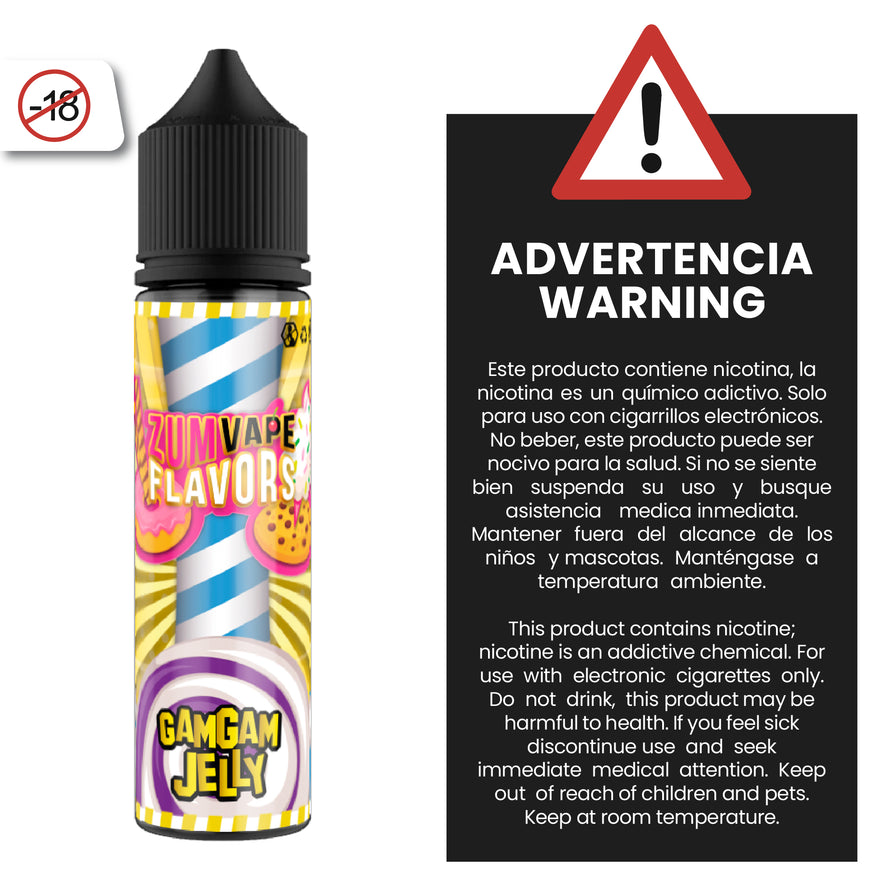 Liquido ZUMVAPE GamGam Jelly